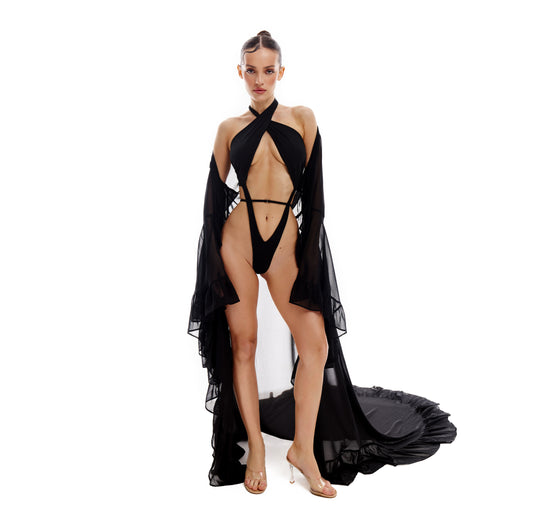 Халат-кейп Bomo