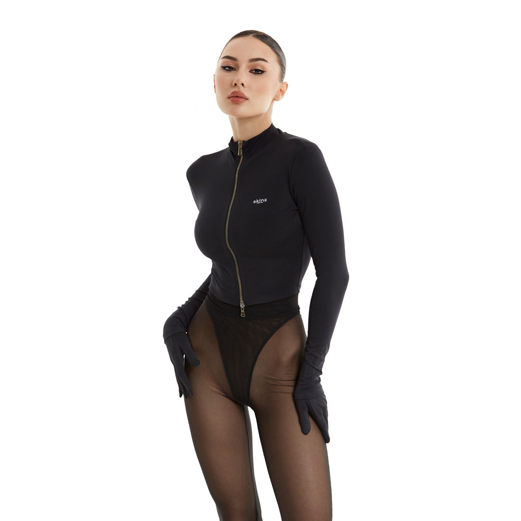 Комплект: Лонгслів Zipper & Легінси Flared MDM 2.0