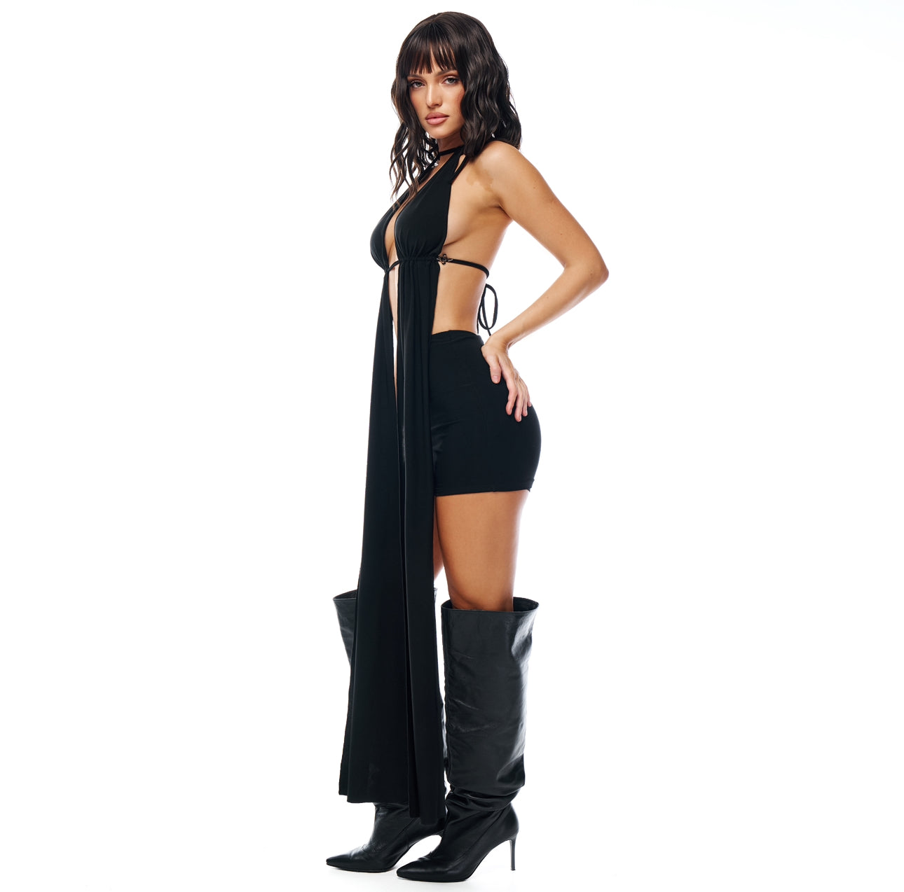 Комплект Бюстьє Off-Shoulder MI & Спідниця-шорти Eng